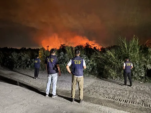 屏東雜草火警灰燼從天降...居民叫苦連天　竟是3人打獵幹的好事