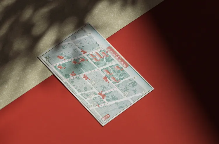 寶桑町屋邀旅人拍下入住期間的新春年味，上傳分享至Google地圖照片區，即可獲得寶桑特製的年節氛圍明信片。雲朗觀光提供