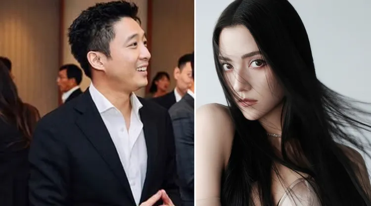 香港富少霍啟山與混血女星娜然緋聞正熱。翻攝霍啟山IG及娜然微博