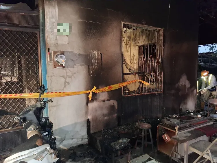 獨居的59歲郭姓男屋主被發現時已成一具焦屍。民眾提供