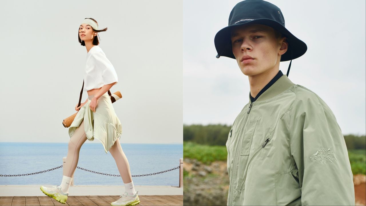 ECCO新聯名首推戶外配件 防水外套染上抹茶綠、薄霧粉添春意