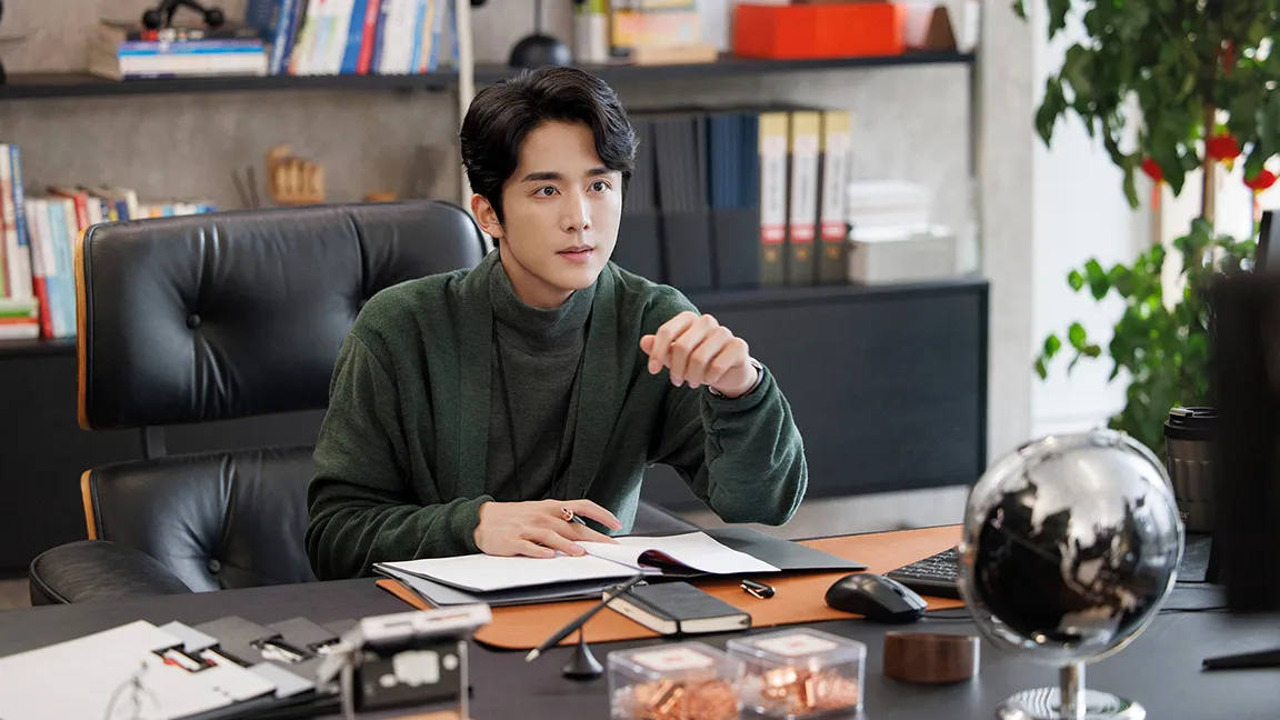 張新成飾演暖男「蔣時延」。中天娛樂台提供