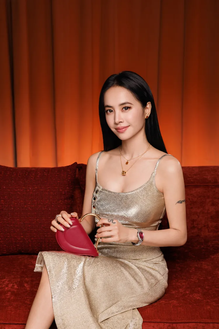 蔡依林與寶格麗一同祝賀新年。品牌提供