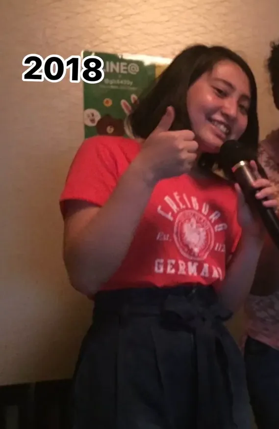 臉上還頗有肉。翻攝自本人IG