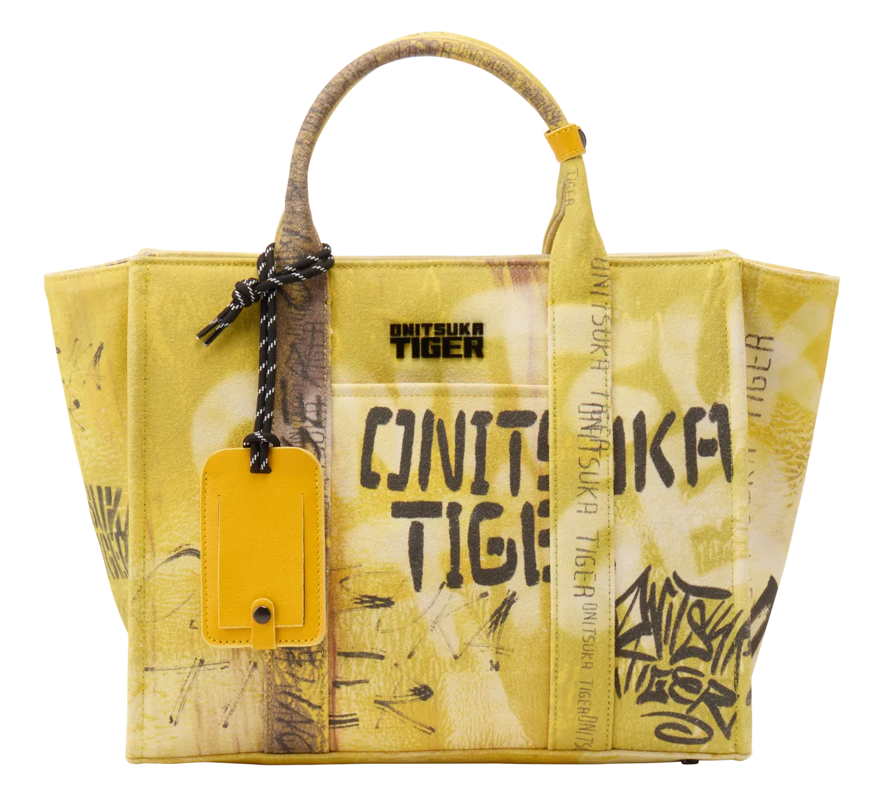 Onitsuka Tiger GRAFFITI塗鴉托特包，1萬3700元。品牌提供