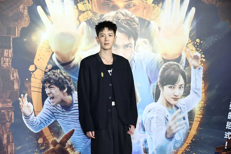 柯震東拍戲曾受傷。彭欣偉攝