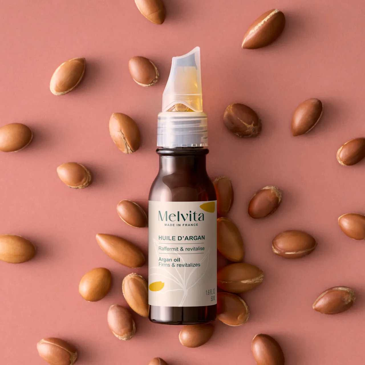 Melvita摩洛哥堅果油，50ml／1480元。品牌提供