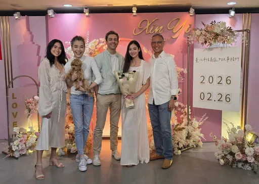 恭喜！謝沛恩嫁外籍男友升格人妻　賴佩霞見證幸福：讚嘆女兒眼光