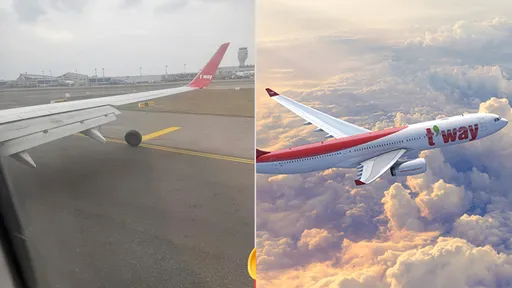 德威航空輪胎噴飛　3航班連喊Mayday！運安會發聲