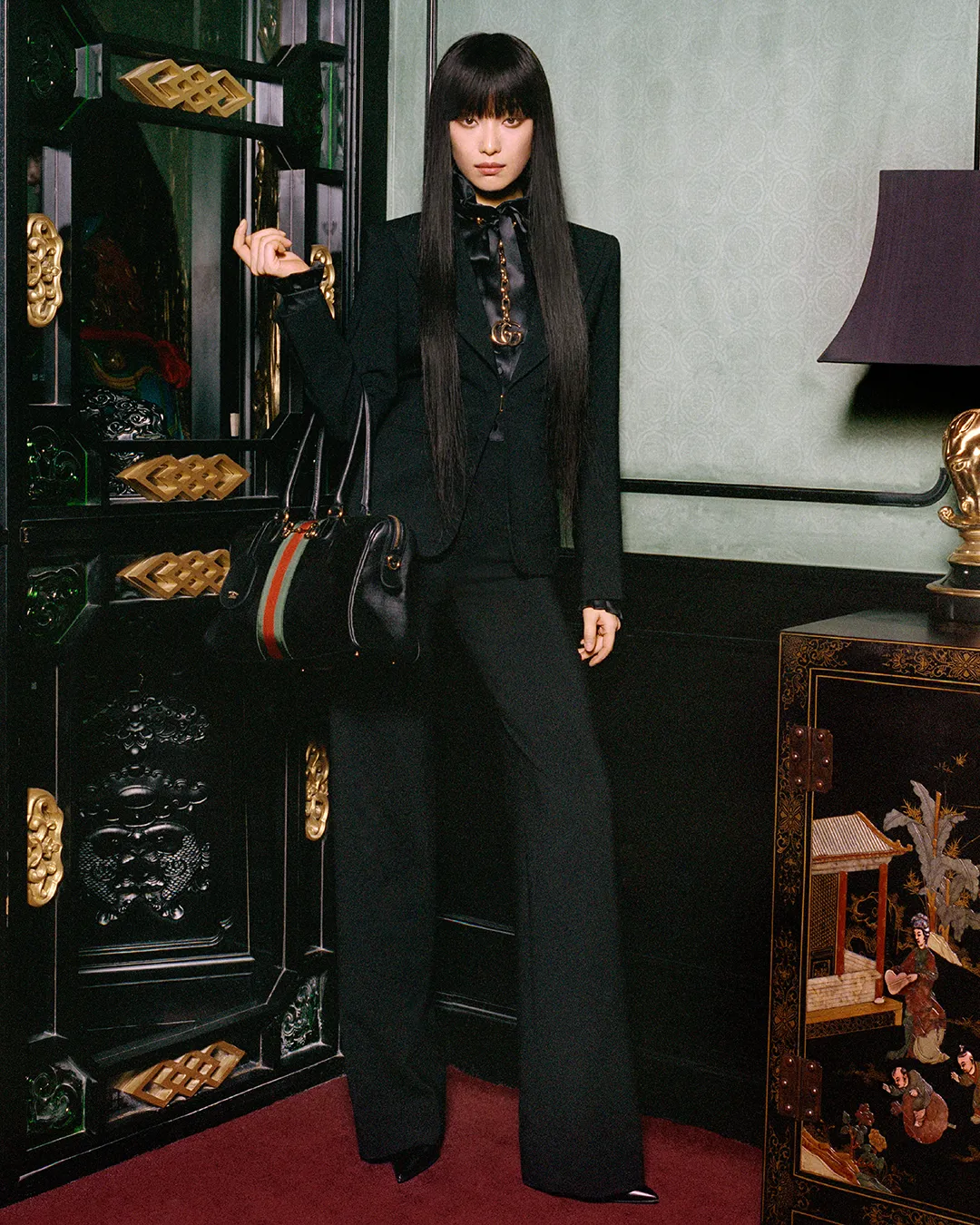 GUCCI推出全新Borsetto包款。品牌提供