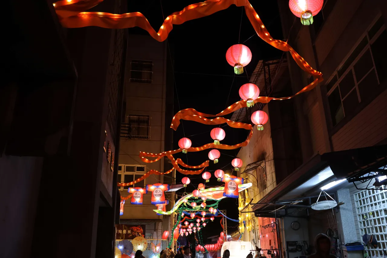 巷弄燈區。雲縣府提供