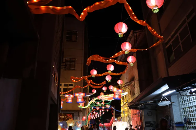 巷弄燈區。雲縣府提供