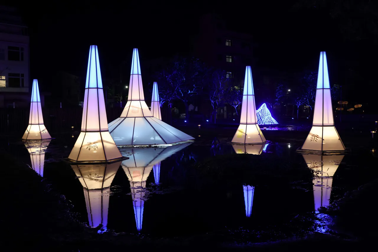 水道頭文化燈區。雲縣府提供