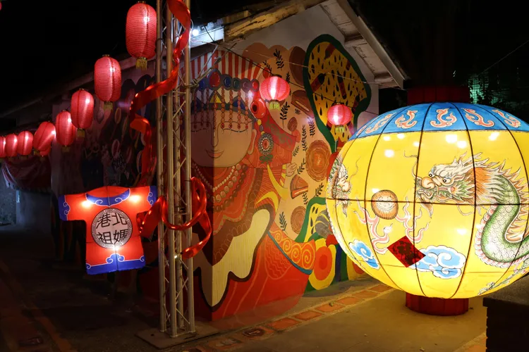 燈節設計融入北港媽祖信仰文化。雲縣府提供