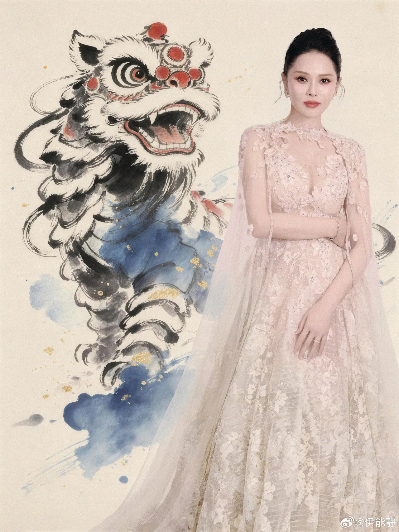 伊能靜認為女人到一定的年紀，有一點肉感比較好看。翻攝伊能靜微博