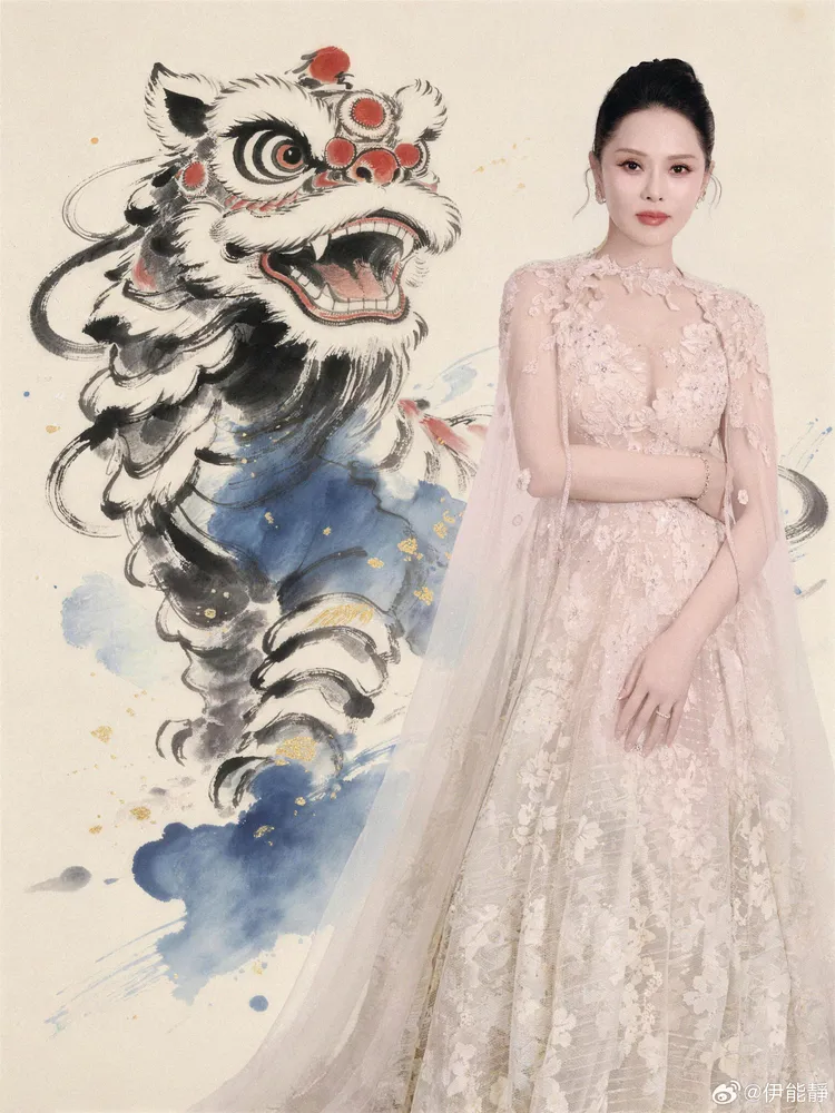 伊能靜認為女人到一定的年紀，有一點肉感比較好看。翻攝伊能靜微博