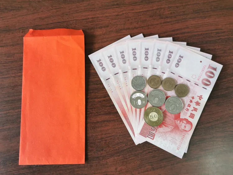 888元紅包自助招財。楊登嵙提供