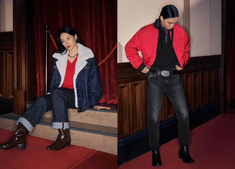 褲腳的金赤耳收邊設計低調增添奢華感。品牌提供