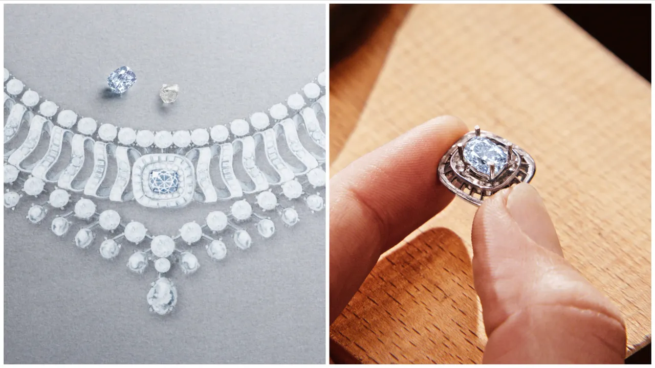 De Beers以內陸水景為靈感，推出Vibrations高級珠寶系列。品牌提供