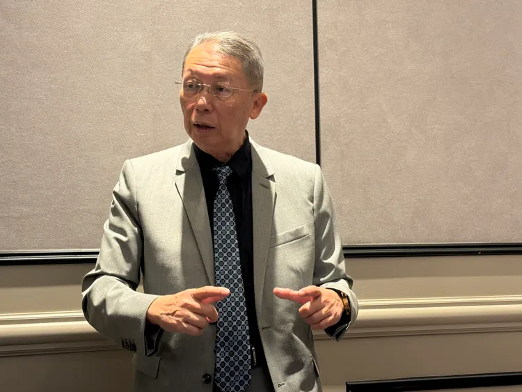 汎銓科技董事長柳紀綸。呂承哲攝