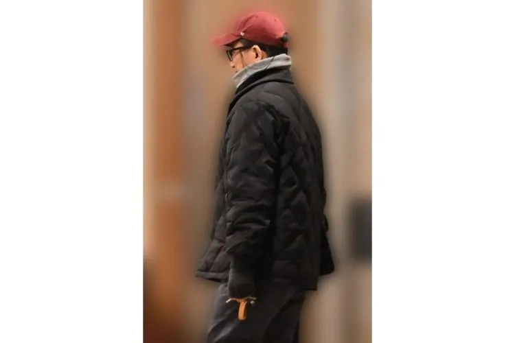 男子側臉神似垂秀夫。翻攝自News Post Seven