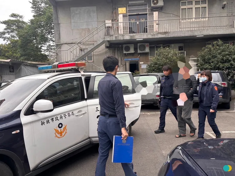 林男依公共危險罪嫌送辦。翻攝畫面