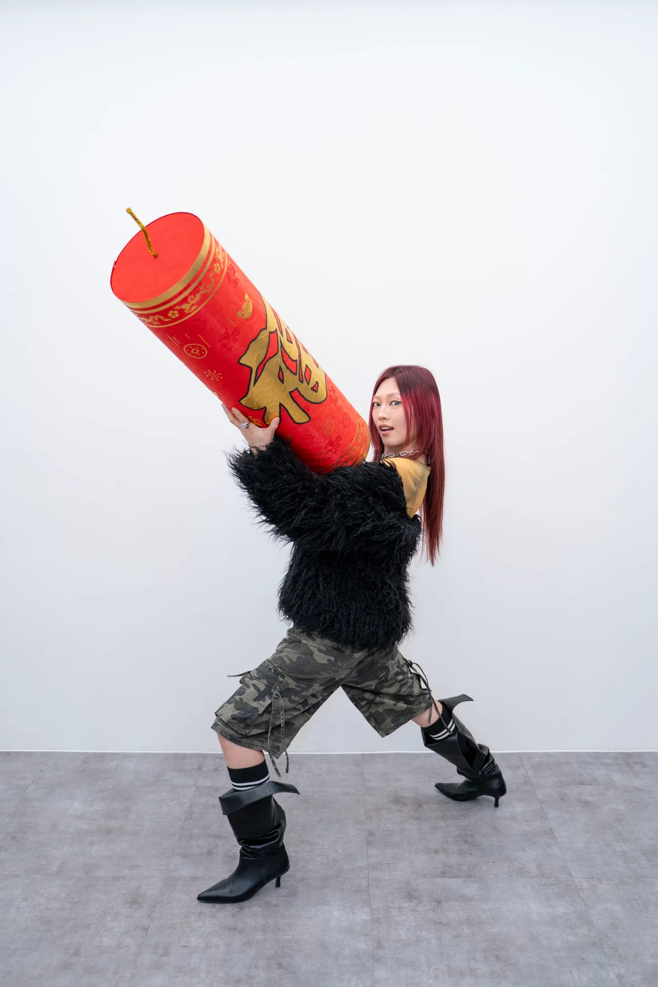 琟娜初四帶應景新歌《來恭喜》填歡樂氣氛。Hit Fm聯播網提供