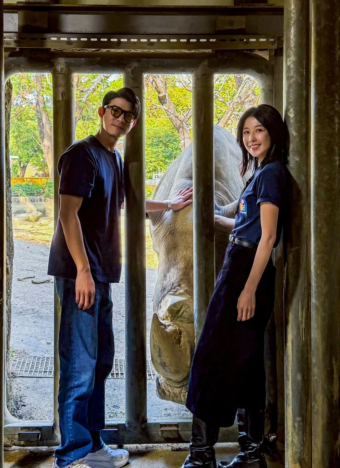 主要演員重返壽山動物園探訪園區動物。影集《動物園》提供