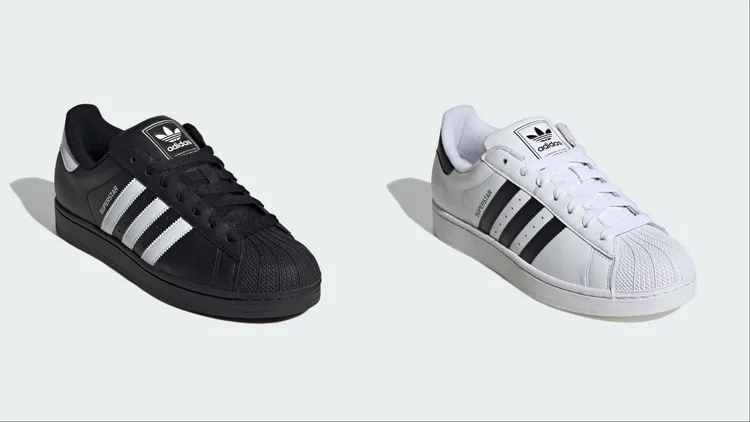 adidas Originals SUPERSTAR II鞋款，各3290元。品牌提供
