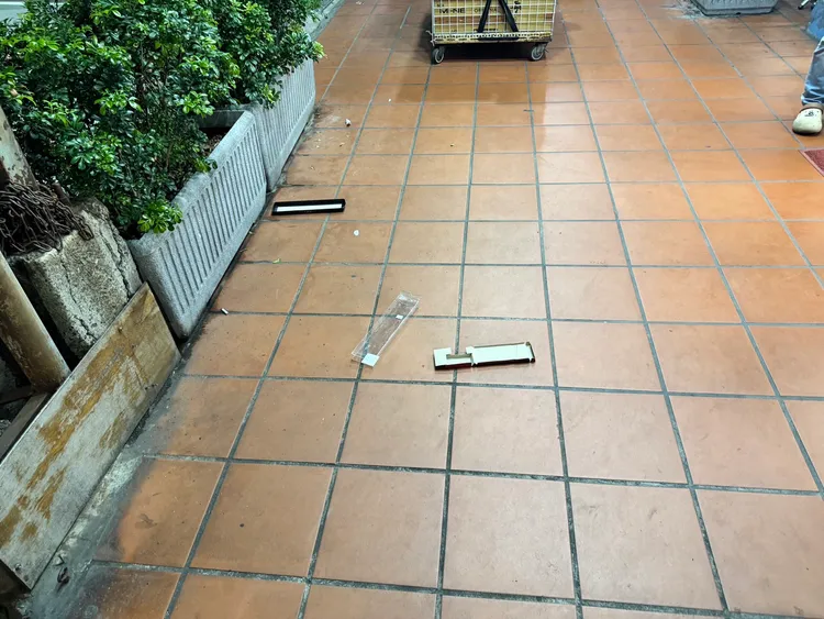 案發現場。翻攝畫面