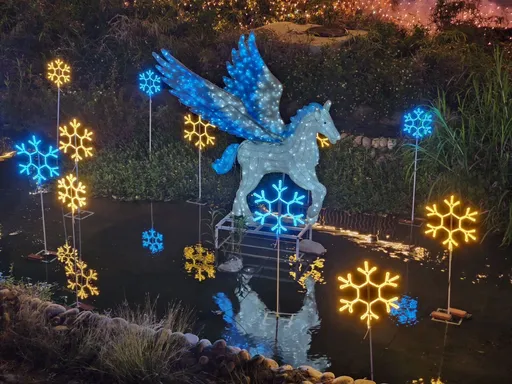 春節逛燈會！台中豐原三大水岸燈區亮相　持續點亮至元宵