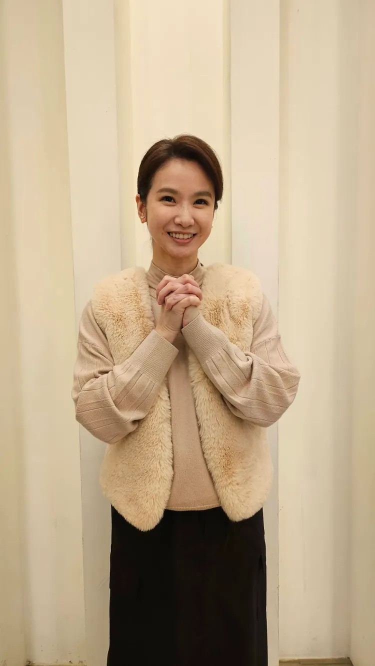 陳小菁說自己過年牌運不錯。三立提供