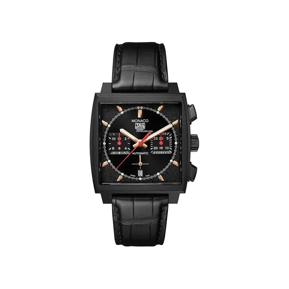 TAG Heuer Monaco計時腕錶，30萬8000元。品牌提供