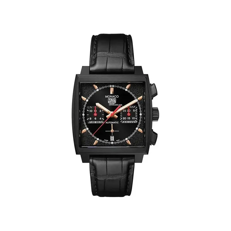 TAG Heuer Monaco計時腕錶，30萬8000元。品牌提供