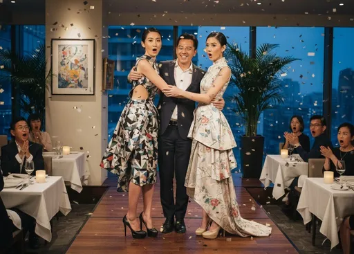 女模餐廳走秀突遭擁抱怒提告　他辯「國際禮儀」下場出爐