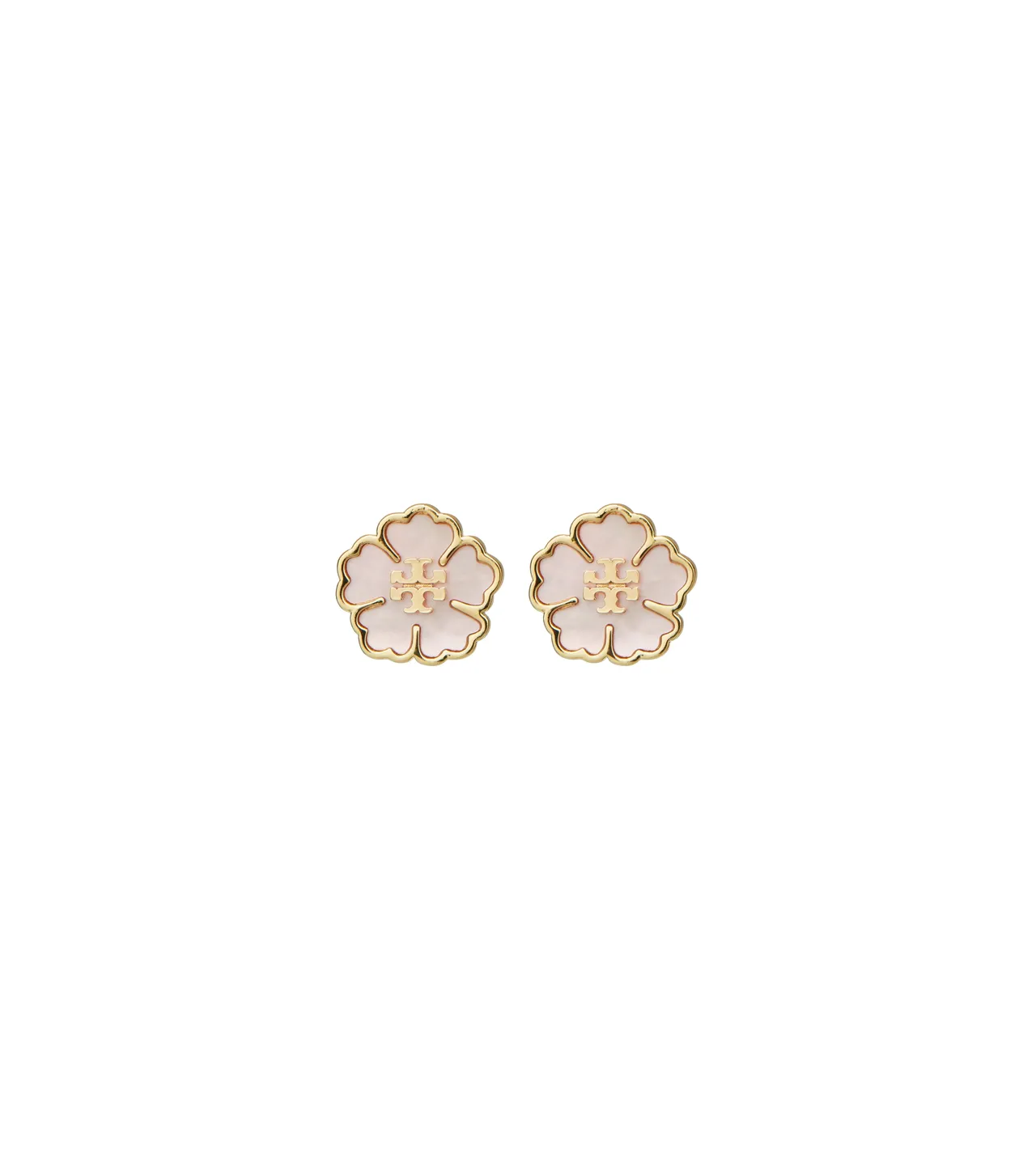TORY BURCH FORGET ME NOT勿忘我系列小型耳釘，4890元 。品牌提供