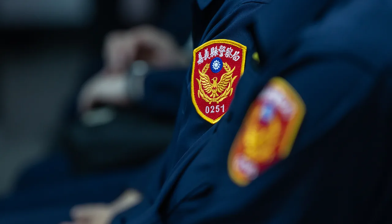 總統賴清德赴嘉義慰勉警察。總統府提供