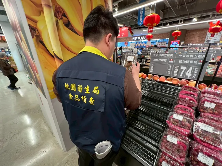衛生局派員稽查。桃園市衛生局提供