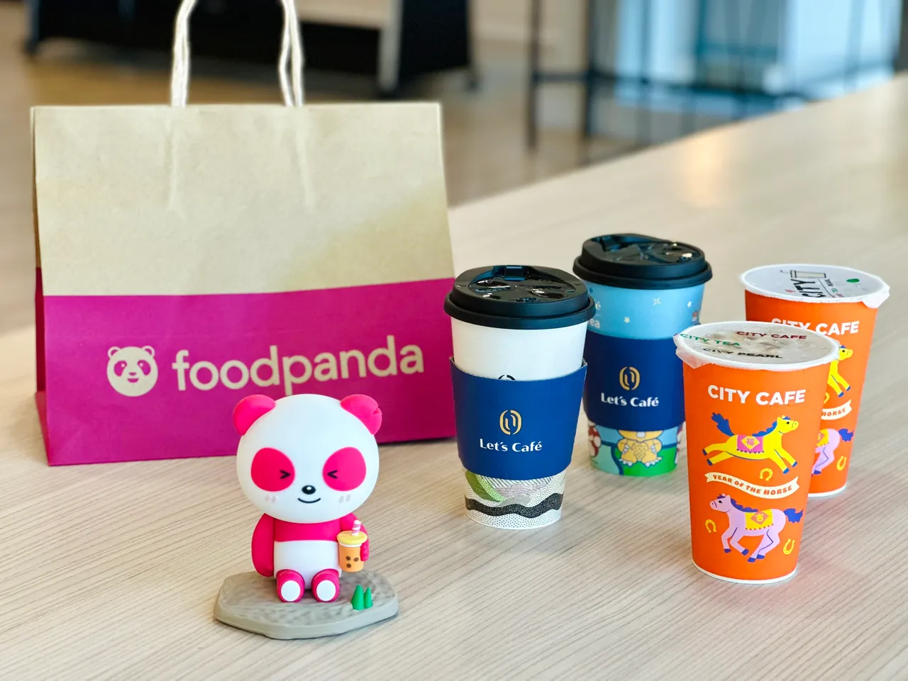 外送平台將推出開工日限時咖啡優惠。foodpanda提供