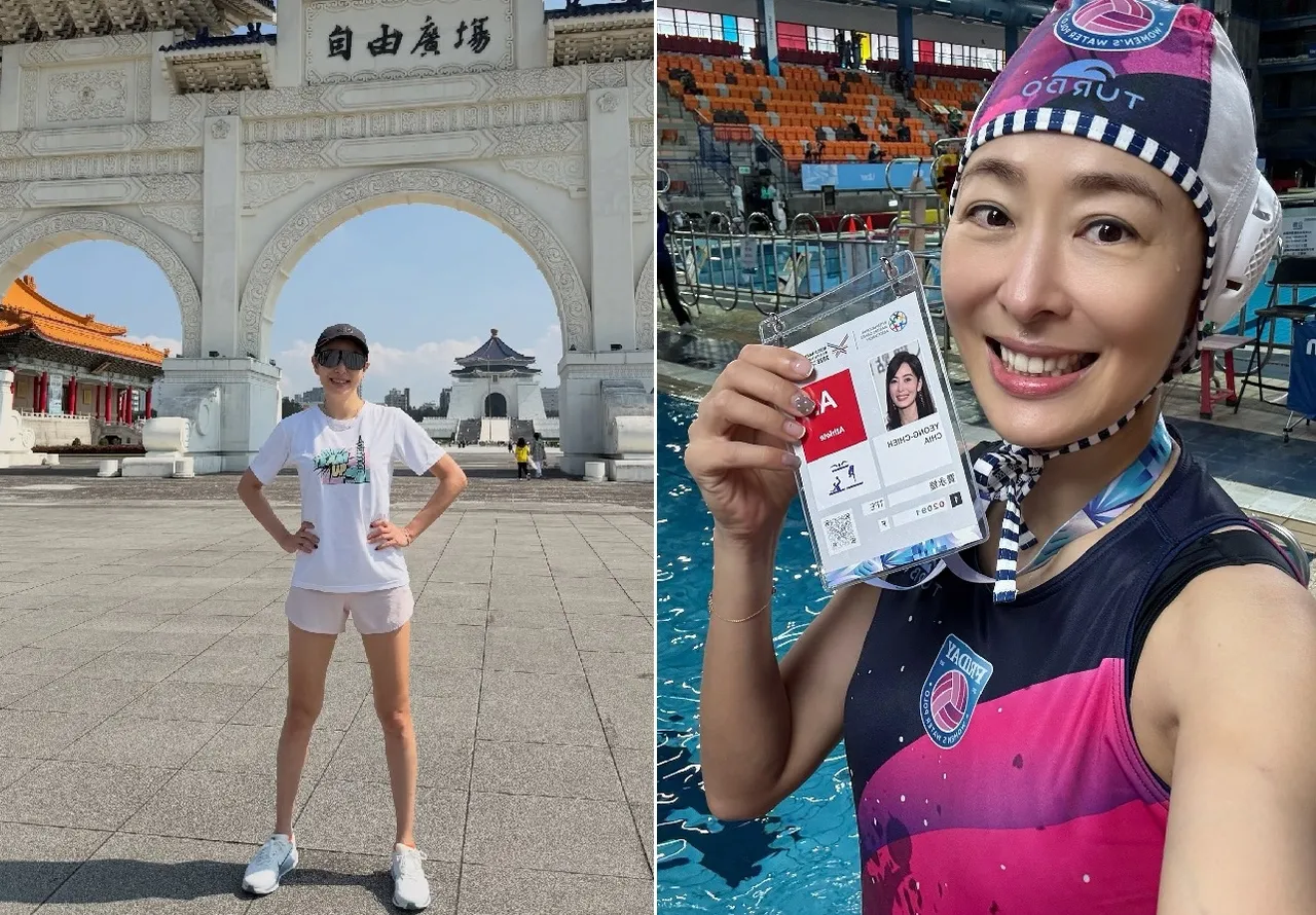 賈永婕澄清無意參政，透露與蔣萬安多年交情，還曾參加世大運力挺市府活動。翻攝賈永婕臉書