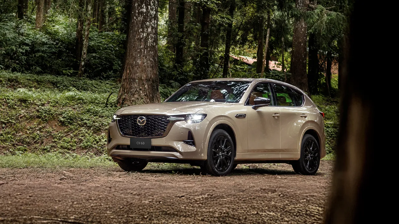 縱置後驅旗艦休旅MAZDA CX-60本月入主享7年原廠保固。業者提供