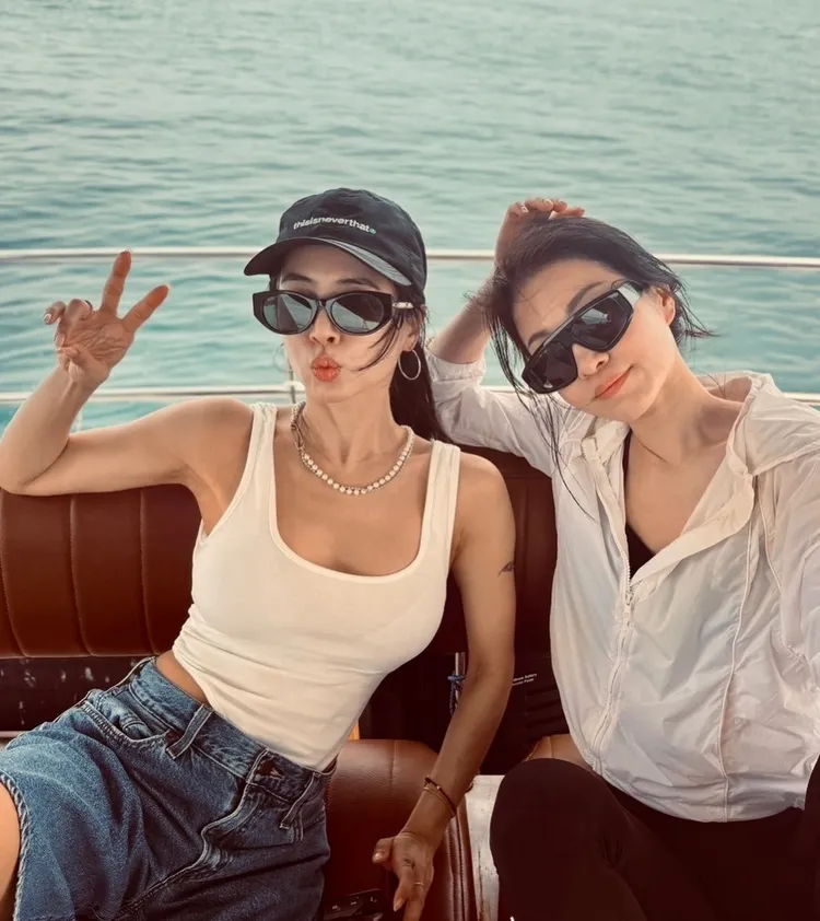 蔡依林內在美若隱若現。翻攝蔡旻紋臉書