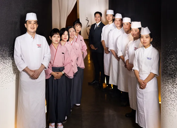 「光之饗宴」以高端精緻的餐酒會形式呈現，讓每一位賓客都能細細品味清酒與懷石料理交會所帶來的圓滿時刻。業者提供