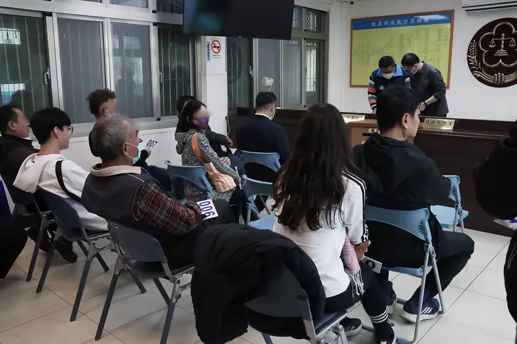 行政執行署嘉義分署昨天在嘉義、雲林同步舉行拍賣會。嘉義分署提供