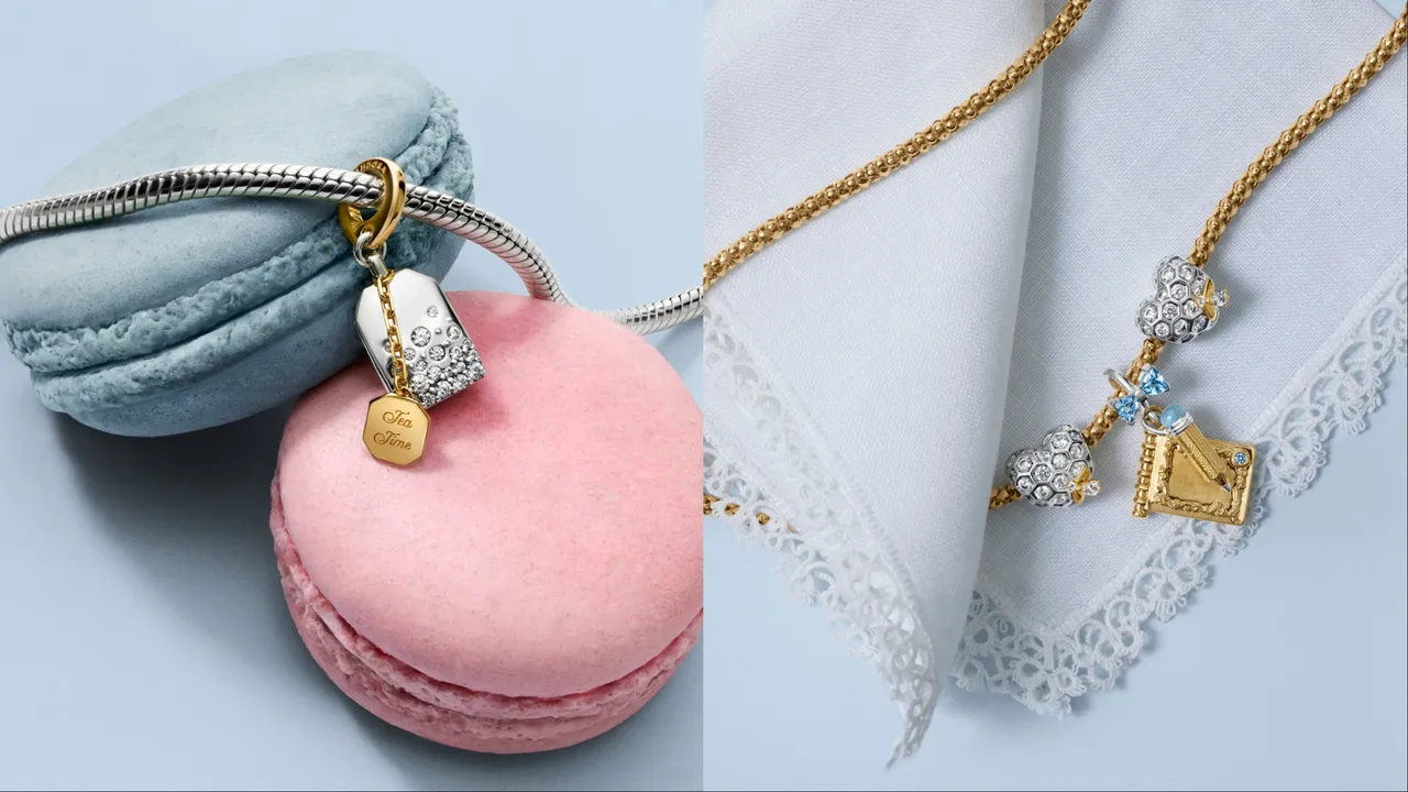 聯名系列將19世紀初倫敦上流社會常見的午後茶會、舞會相關元素融入設計。品牌提供