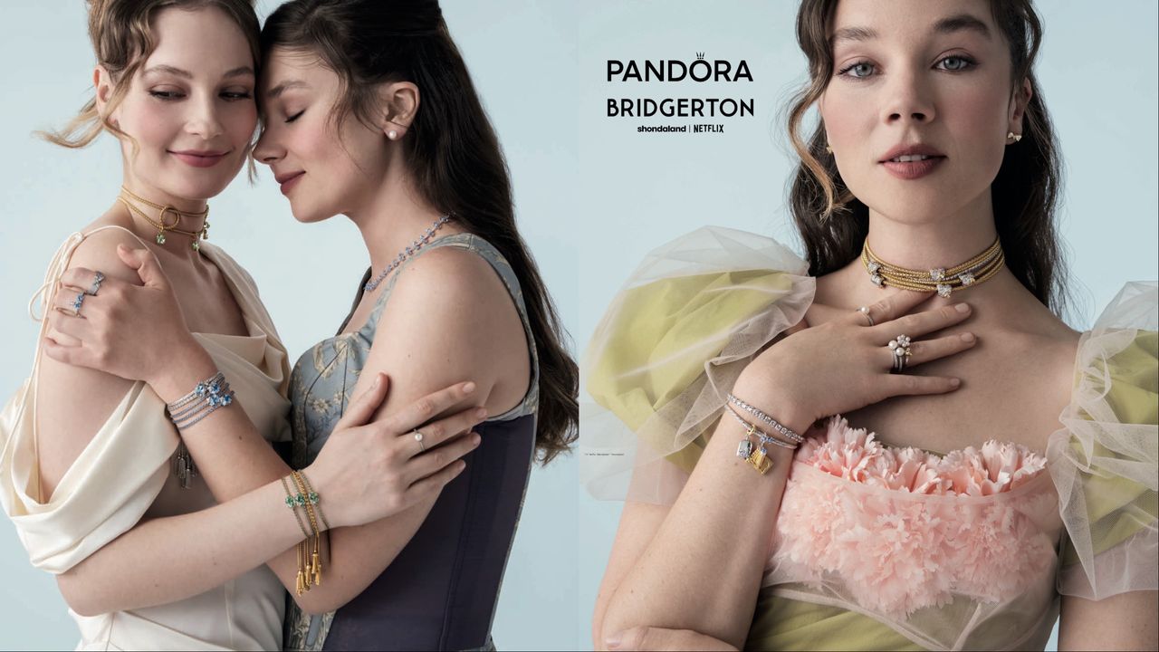 PANDORA《柏捷頓家族》聯名登場 「家族藍」定格名門浪漫