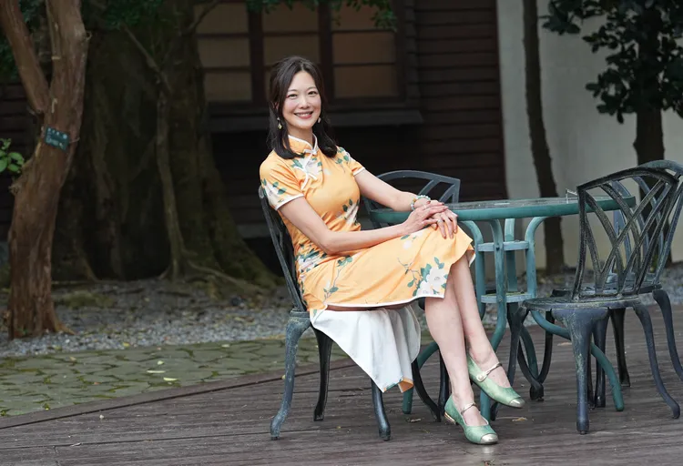 姚采穎擇偶條件希望對方有本事才能。彭欣偉攝