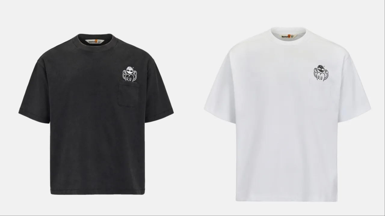 Timberland ft. Kurt Wu台灣限定T-shirt，各2100元。品牌提供