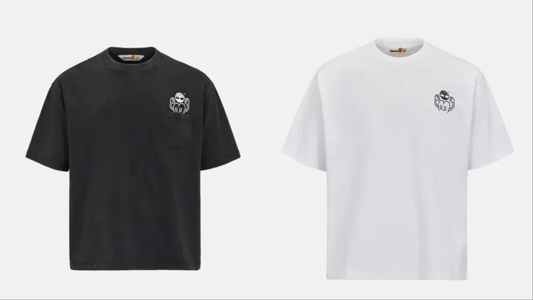 Timberland ft. Kurt Wu台灣限定T-shirt，各2100元。品牌提供