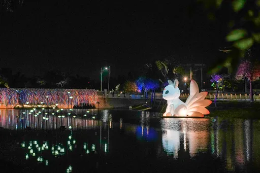 光影交織的雲端詩篇　台南鹽水「2026月津港燈節」搶先看！